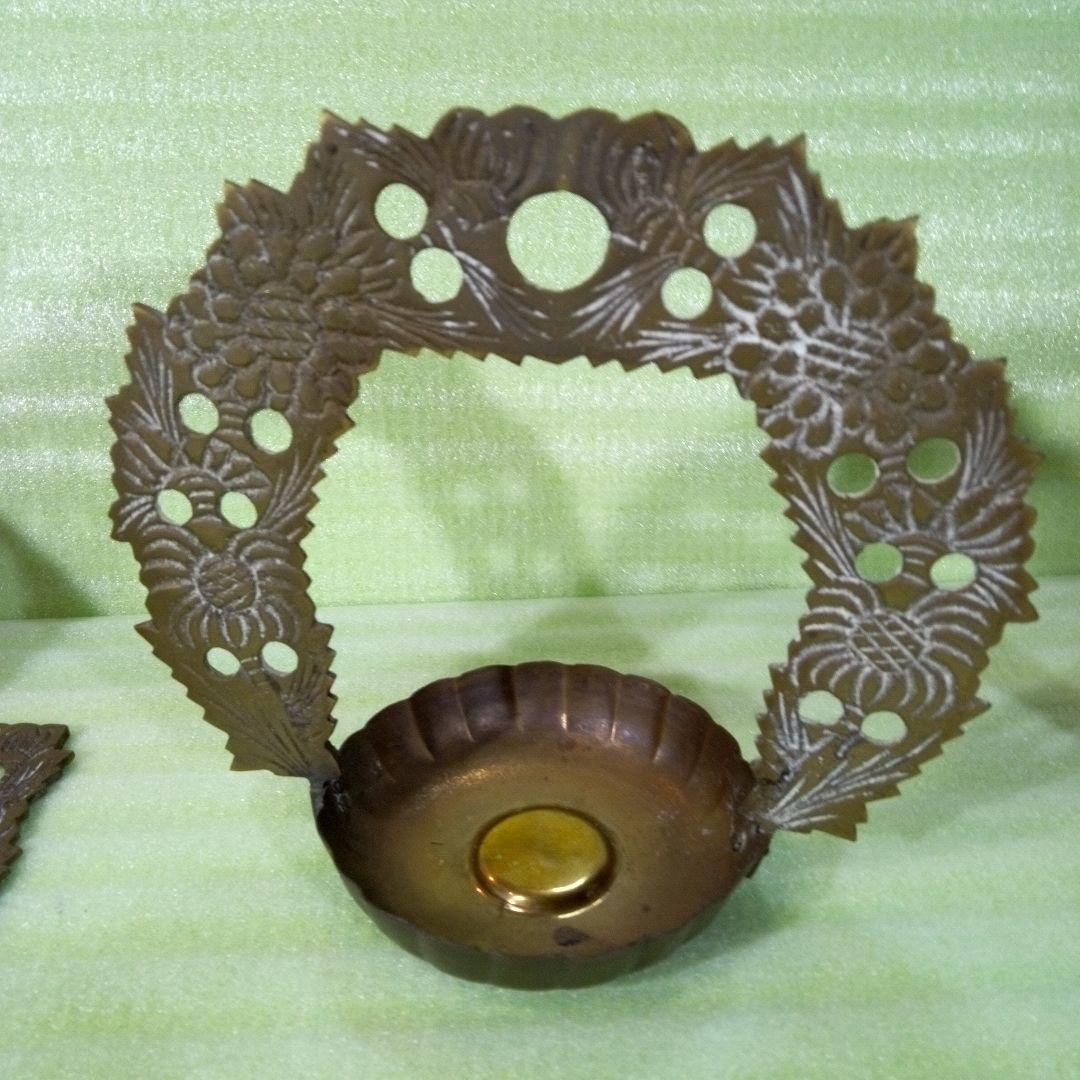 キャンドルホルダー　ティーライトキャンドル　２個セット