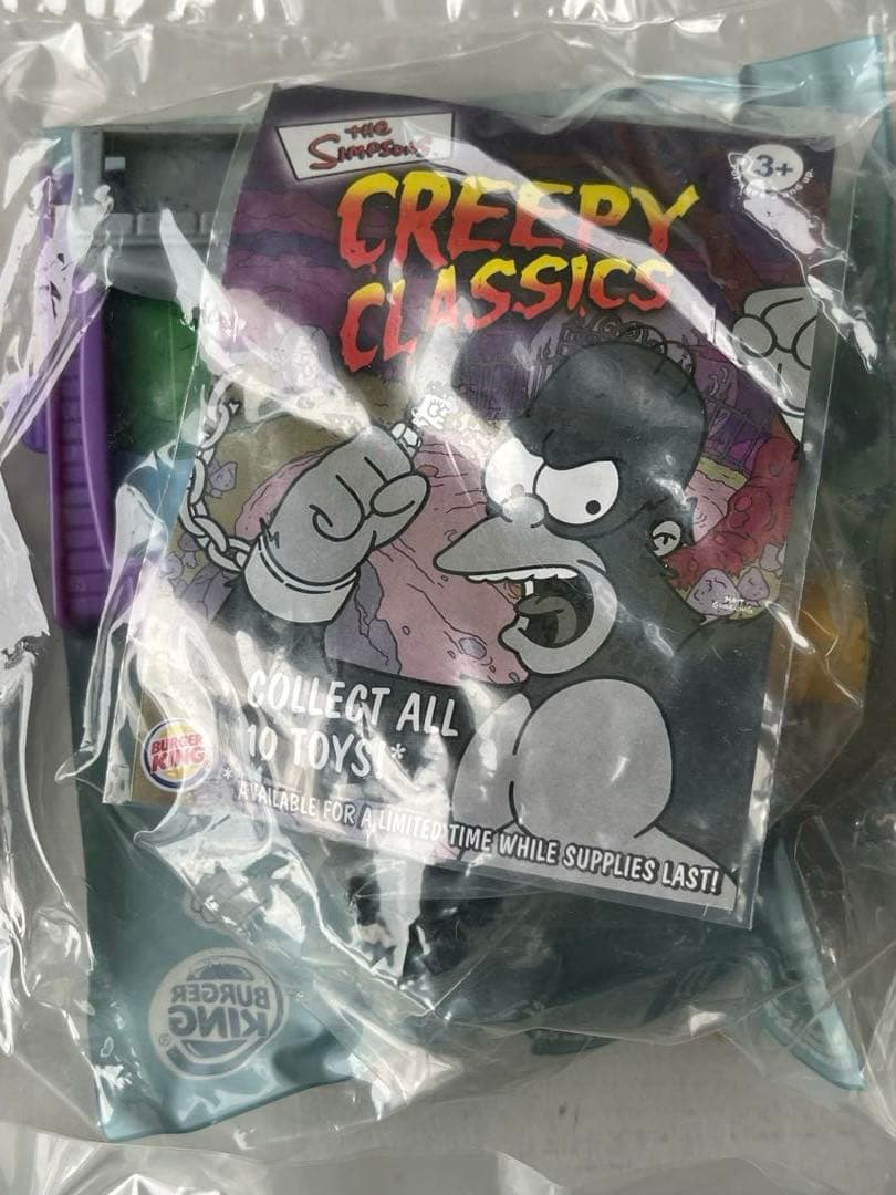 バーガーキング　米国キッズセット　2002年　 ザ・シンプソンズ　全10個セット
