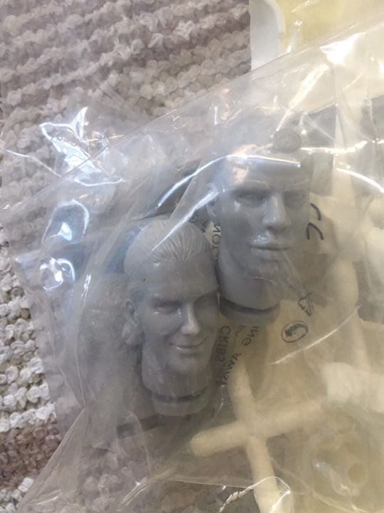 珍品 AirFix サッカー イングランド代表 ベッカム他四人セット フィギュア