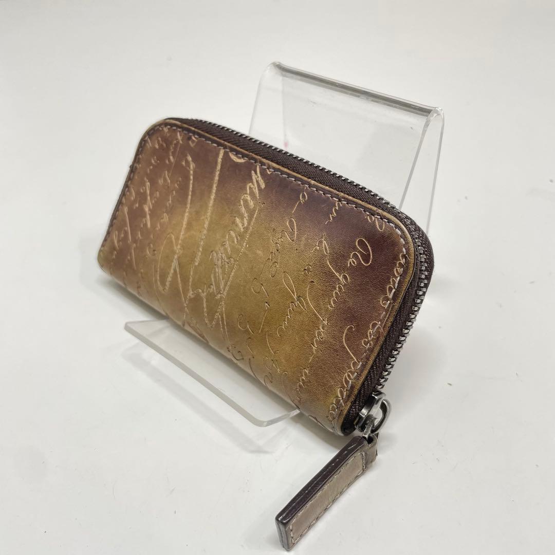 B*n様 BERLUTI ブラウン レザーキーケース カリグラフィー