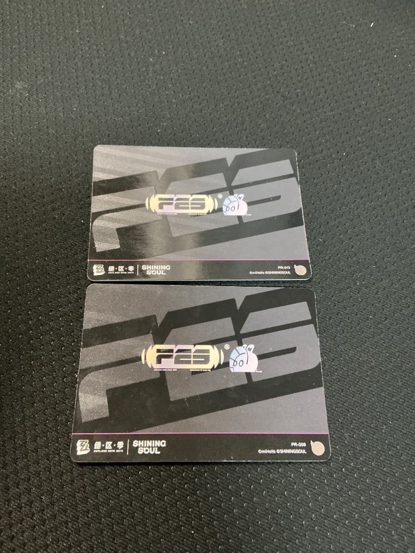 ゼンレスゾーンゼロ　2025　FES星見雅 閃魂カード 公式正規品　会場限定2点