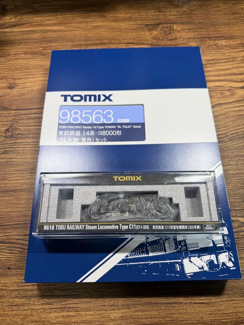 Nゲージ　TOMIX 東武鉄道C11-325SL大樹　14系・ヨ8000形