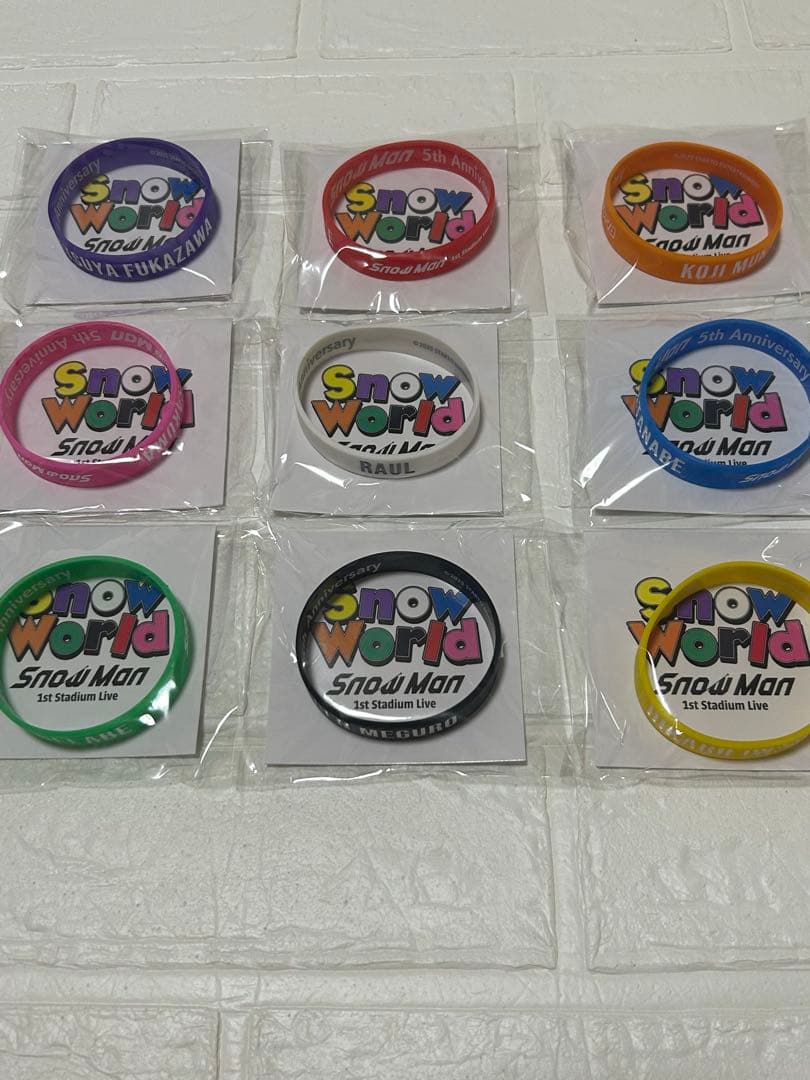 Man ラバーバンド　9人　セット