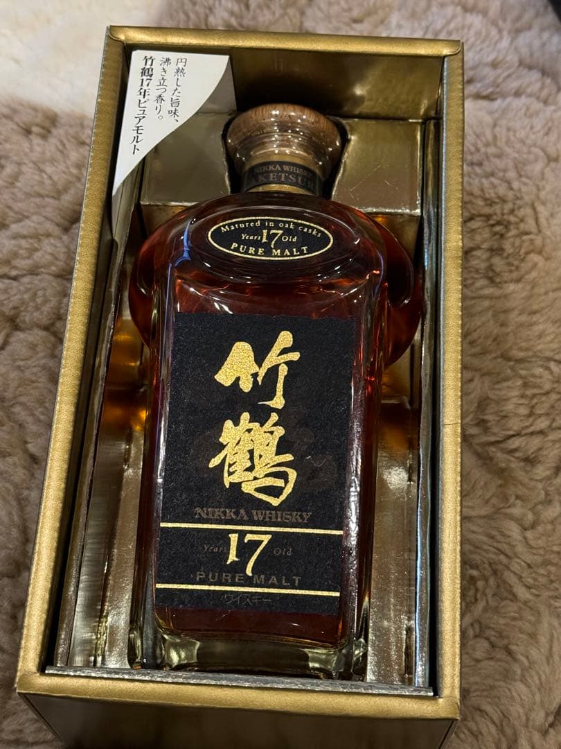 ま*み様 《未開封》ニッカウイスキー　竹鶴17年 ピュアモルト 700ml 旧ラ