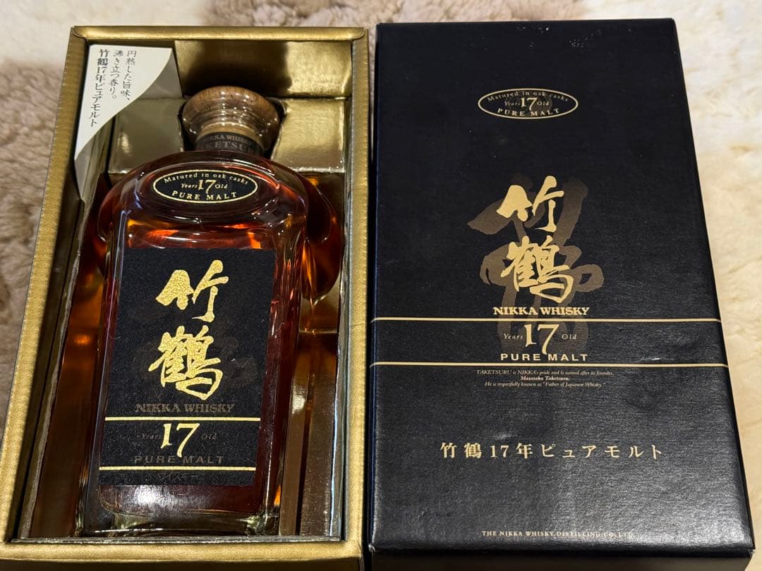ま*み様 《未開封》ニッカウイスキー　竹鶴17年 ピュアモルト 700ml 旧ラ