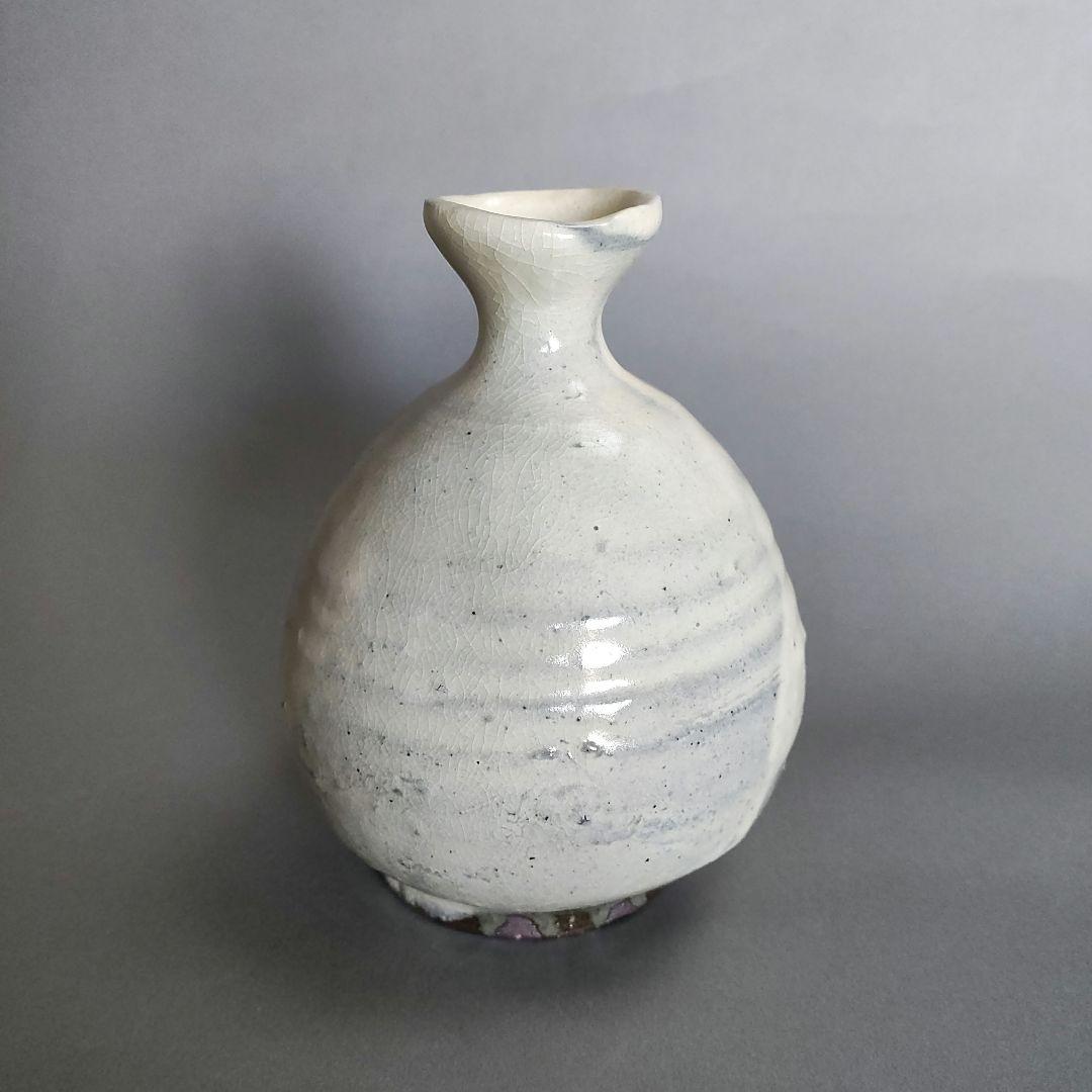 金重有邦　粉吹徳利　備前焼　金重素山