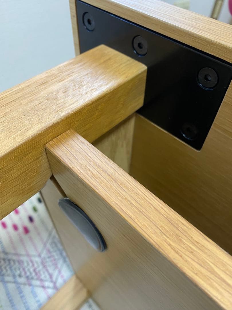 無印　オーク材デスク