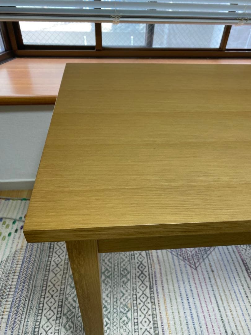 無印　オーク材デスク