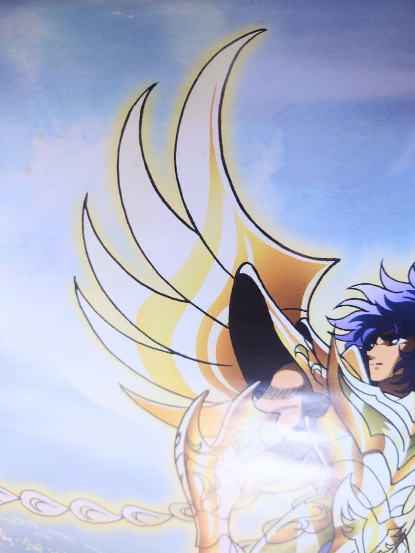 聖闘士星矢 B2ポスター 青銅聖闘士 神聖衣 星矢/紫龍/氷河/瞬/一輝