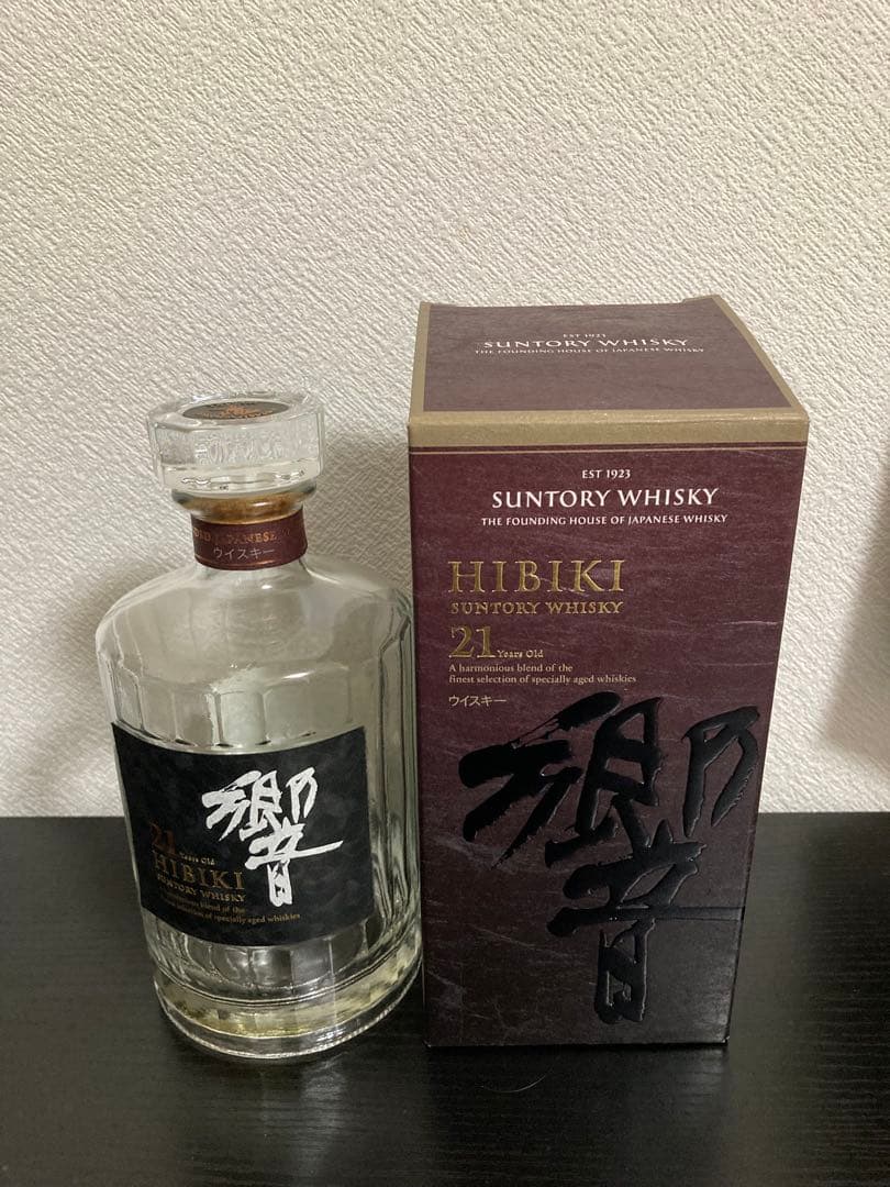 響21年 ウイスキー 700ml 空瓶8本セット