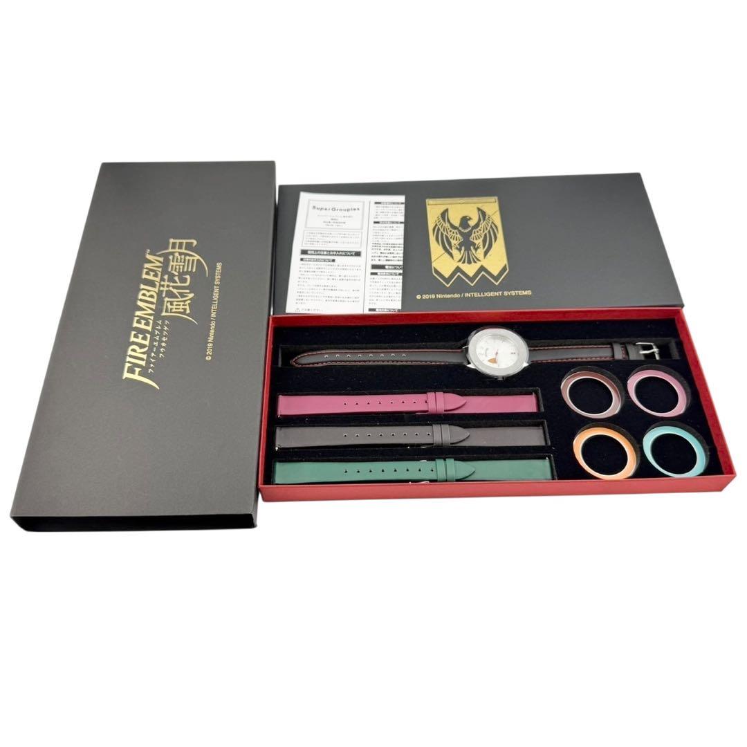 未使用 スーパーグルーピーズ ファイアーエムブレム 風花雪月 黒鷲の学級 腕時計