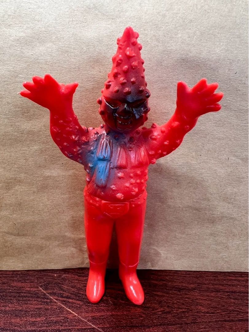 レア仮面ライダーヒトデンジャーミニソフビ　旧バンダイ