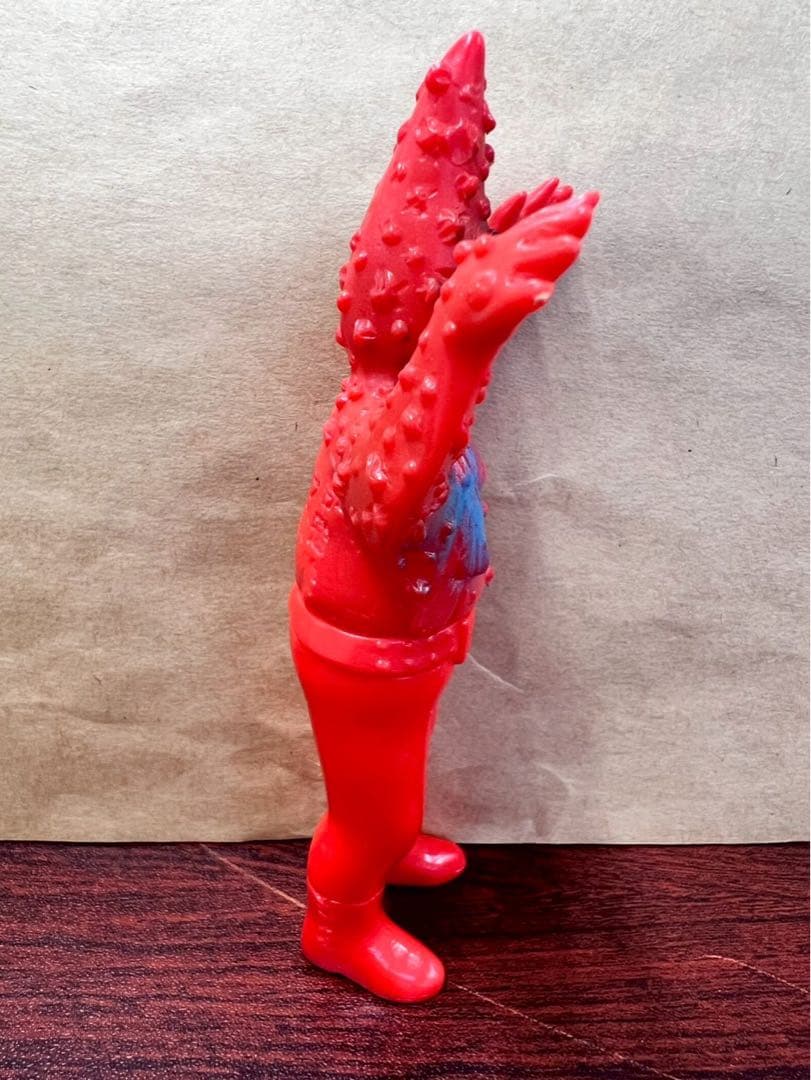 レア仮面ライダーヒトデンジャーミニソフビ　旧バンダイ