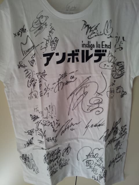 アンボルデ Fes 2016 出演者全員？サイン入り カットソー