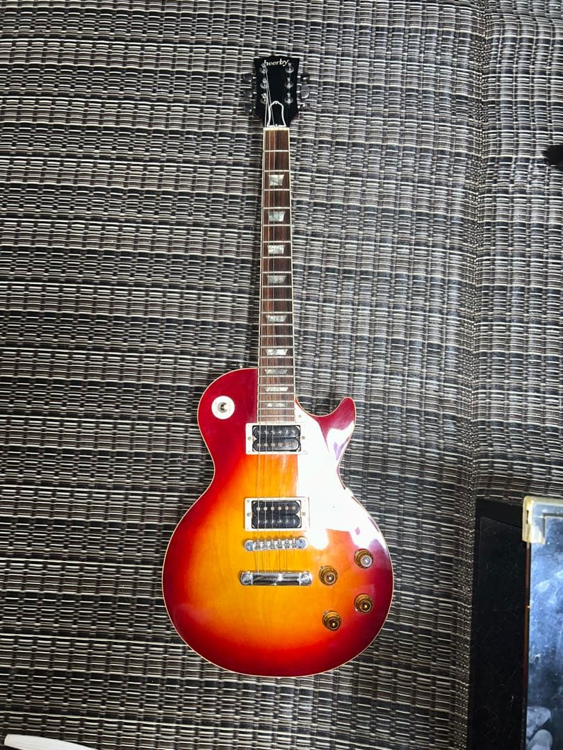 希少　heerby レスポール　サンバースト