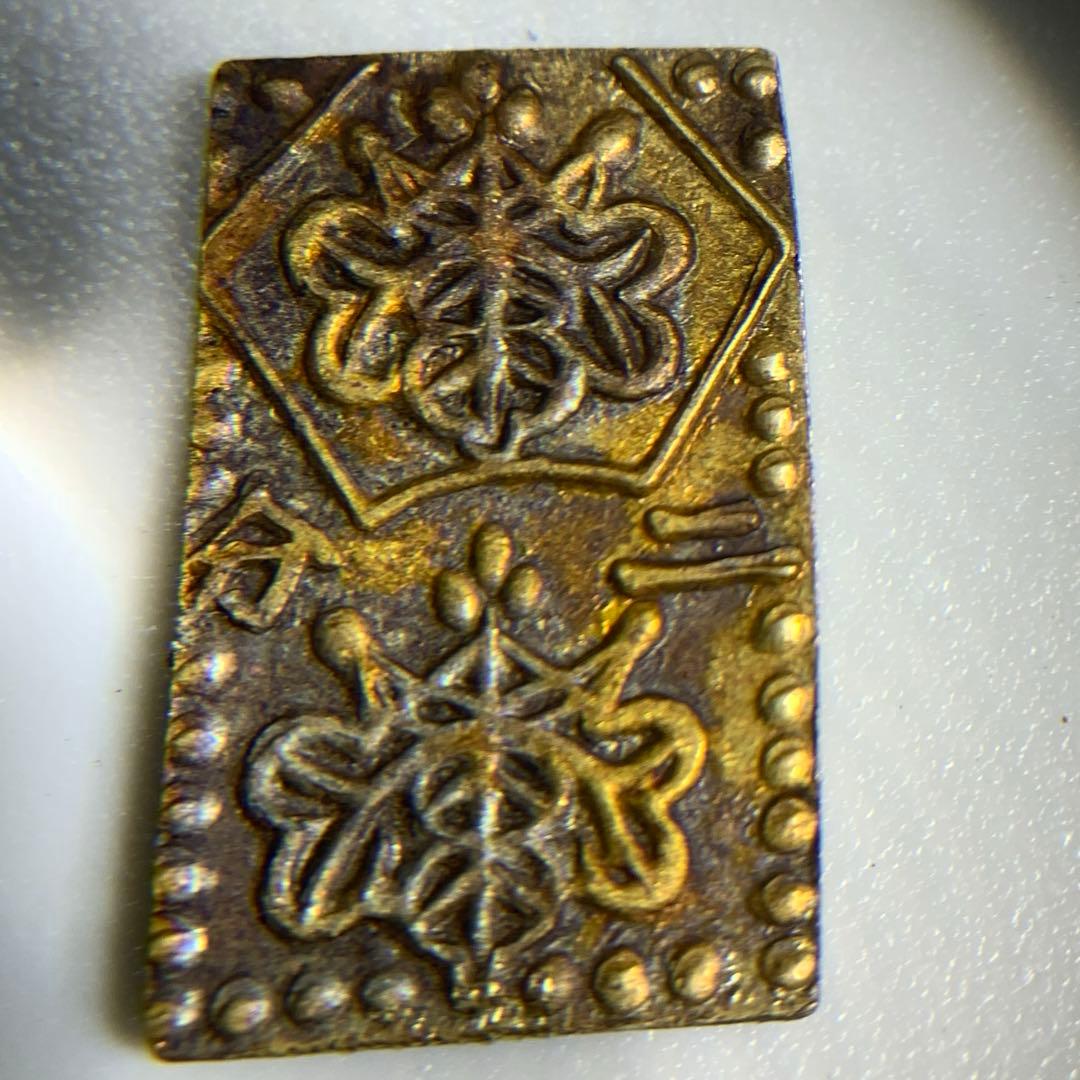 希少品 明治二分判金 明治二分金 二分判金 江戸時代の金貨