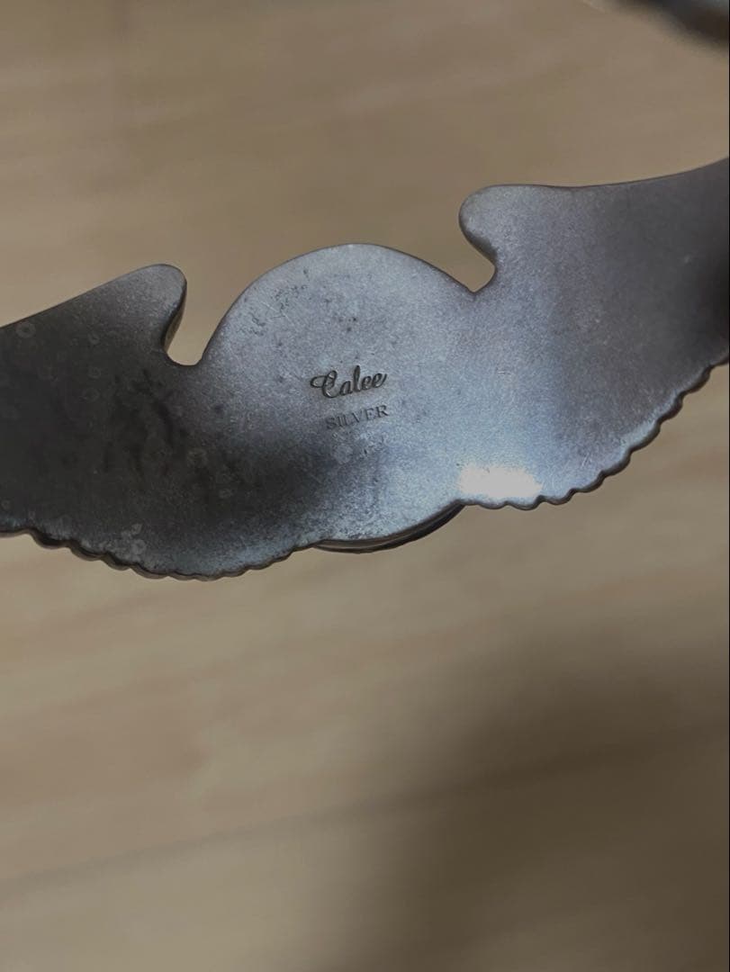 calee バングル　シルバー製