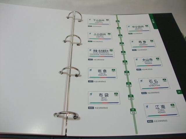 大幅値下げ可能　名古屋鉄道 名鉄 硬券入場券 収納 ホルダー