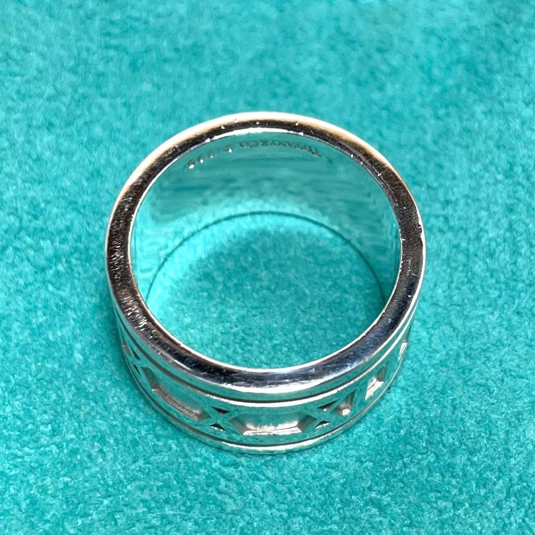 ティファニー　アトラスリング　ワイド　18号 メンズ/レディース