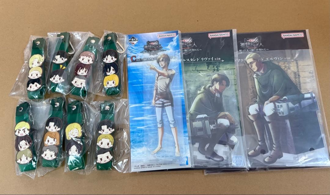 一番くじ 進撃の巨人 獣の巨人は俺が仕留める～フルコンプセット　計39点セット