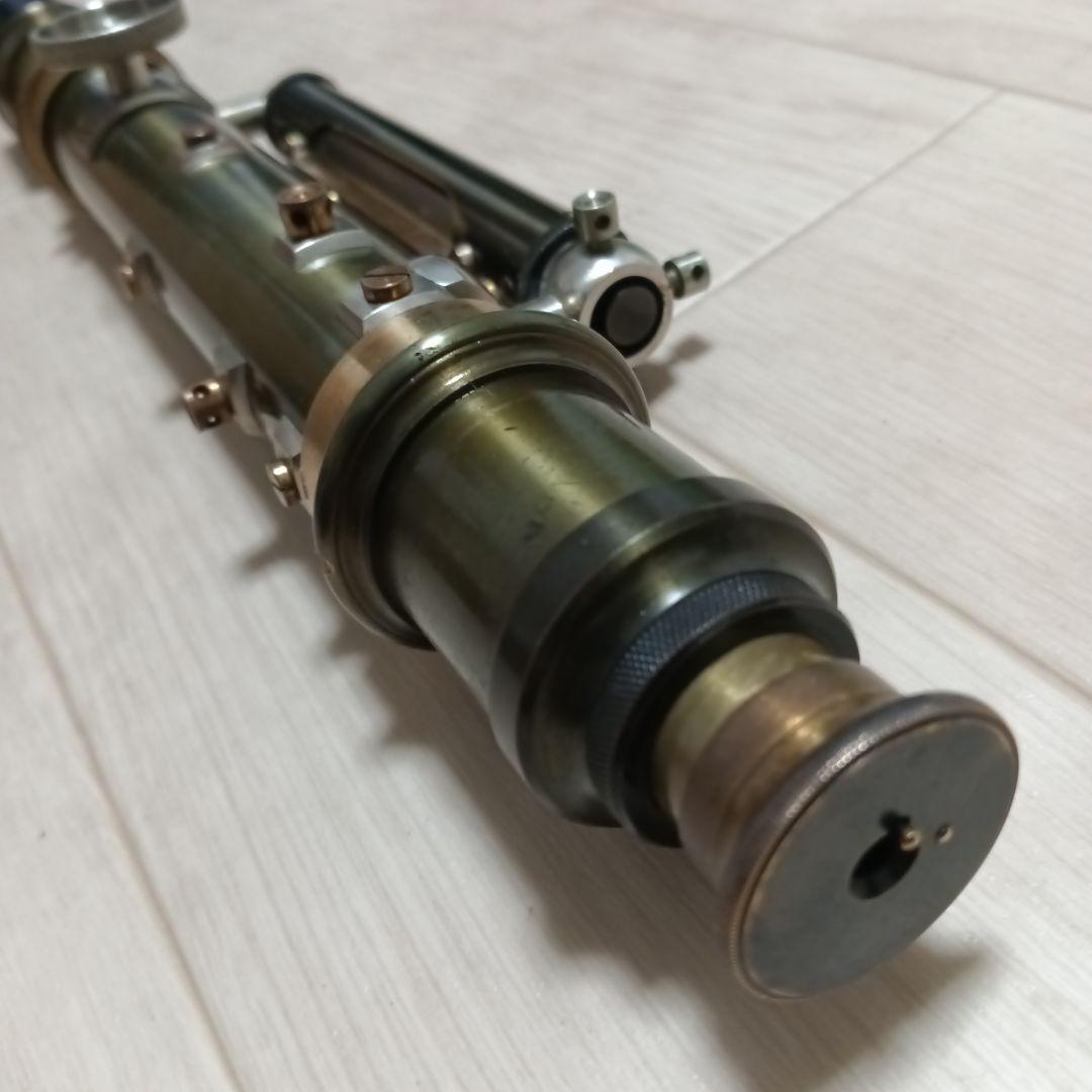 【美品】アンティーク 金属製 望遠鏡 単眼鏡 レトロ