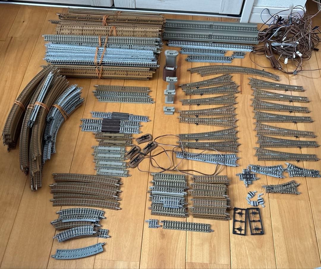 鉄道模型 Nゲージ レール・線路多種まとめ売りセット