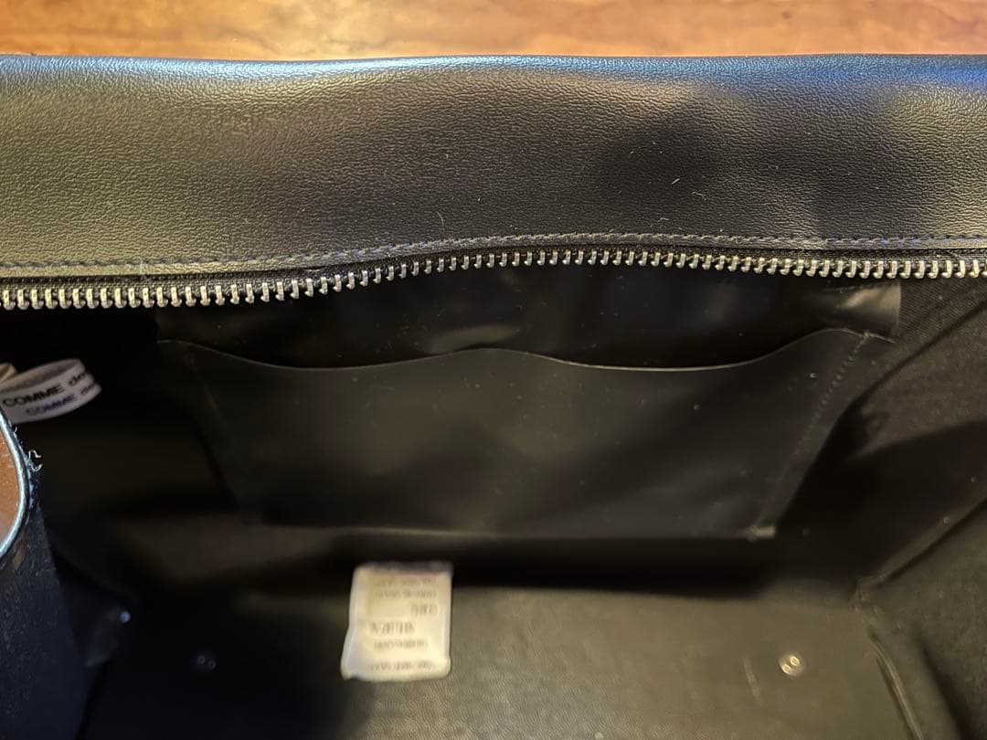 新品タグ付き コムデギャルソン バック 黒 COMME des GARCONS