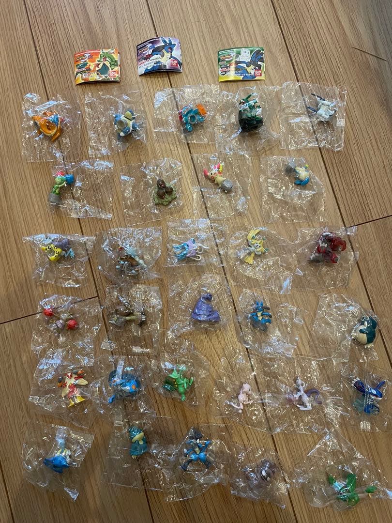 ポケモン　フィギュア　30体セット　わざコレ01、02、03コンプリート