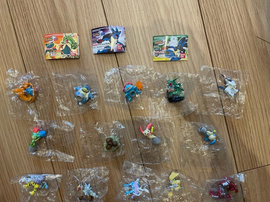 ポケモン　フィギュア　30体セット　わざコレ01、02、03コンプリート