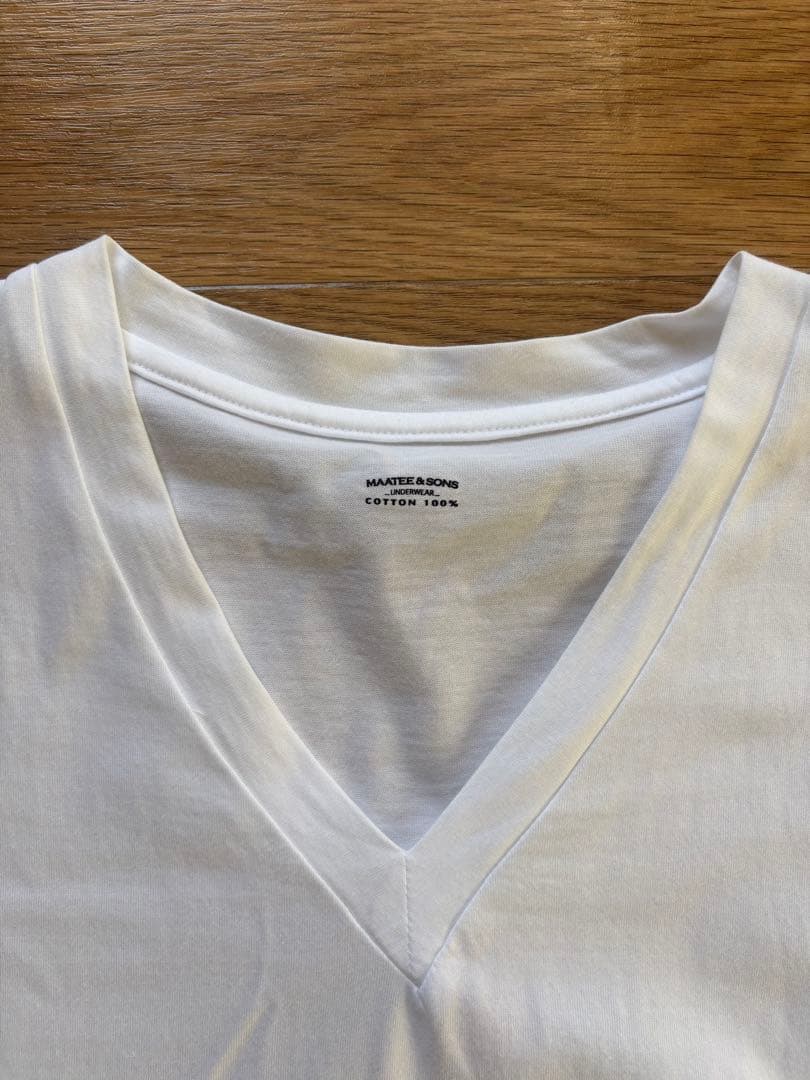 25ss MAATEE &SONS ムコV WHITE サイズ2