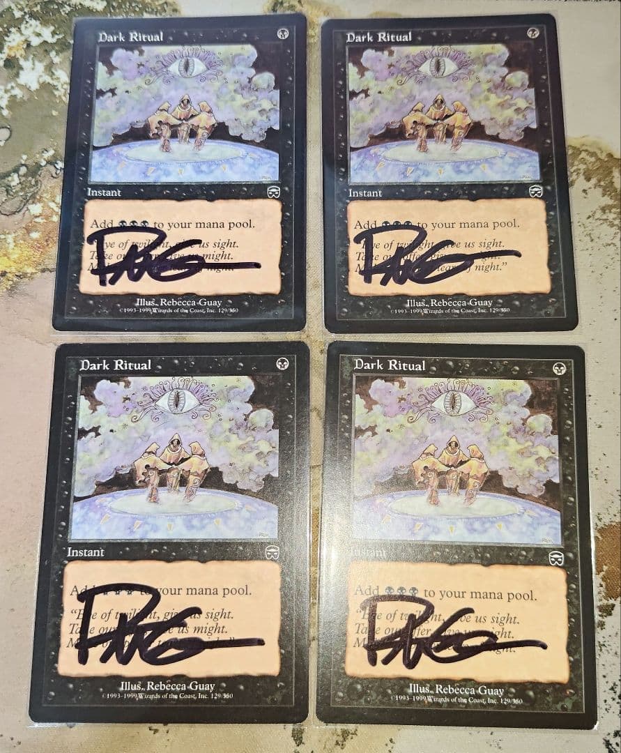 MTG 暗黒の儀式 MMQ サインド 4枚