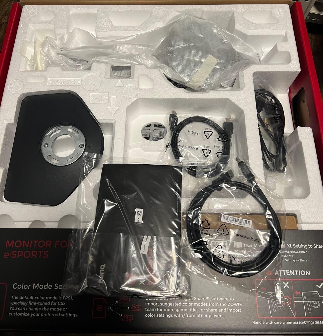 ディスプレイ・モニター本体 BenQ ZOWIE XL2546X