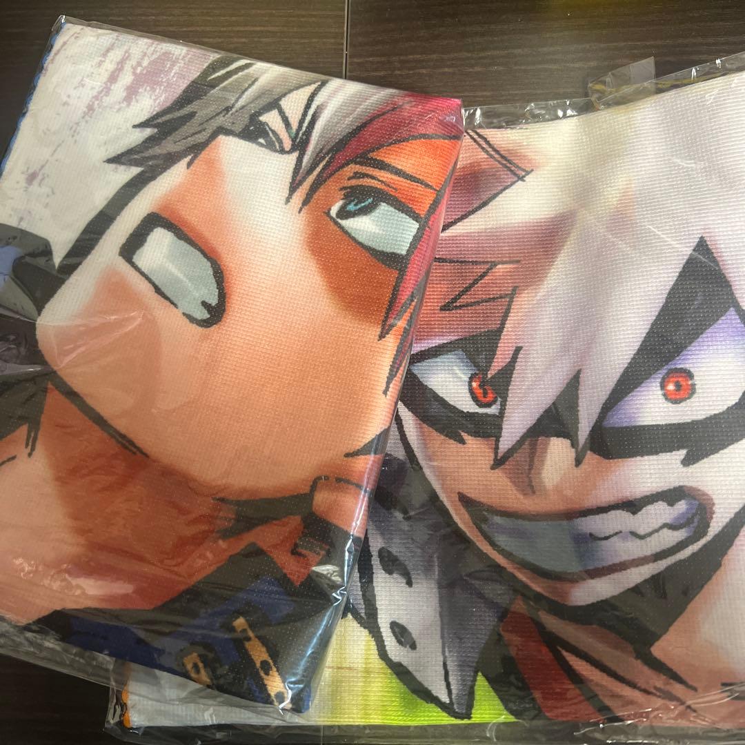 【僕のヒーローアカデミア】ジャンフェス　大判タオル　爆豪勝己　轟焦凍
