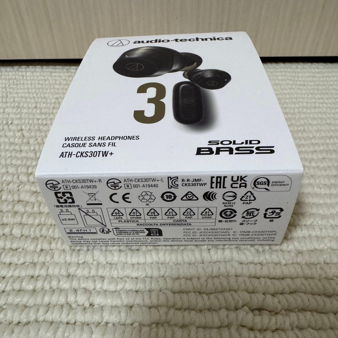 audio-technica ATH-CKS30TW+ ワイヤレスイヤホン
