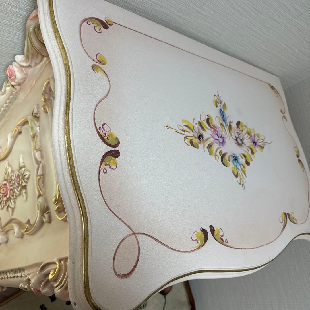 ロココ調　4段チェスト