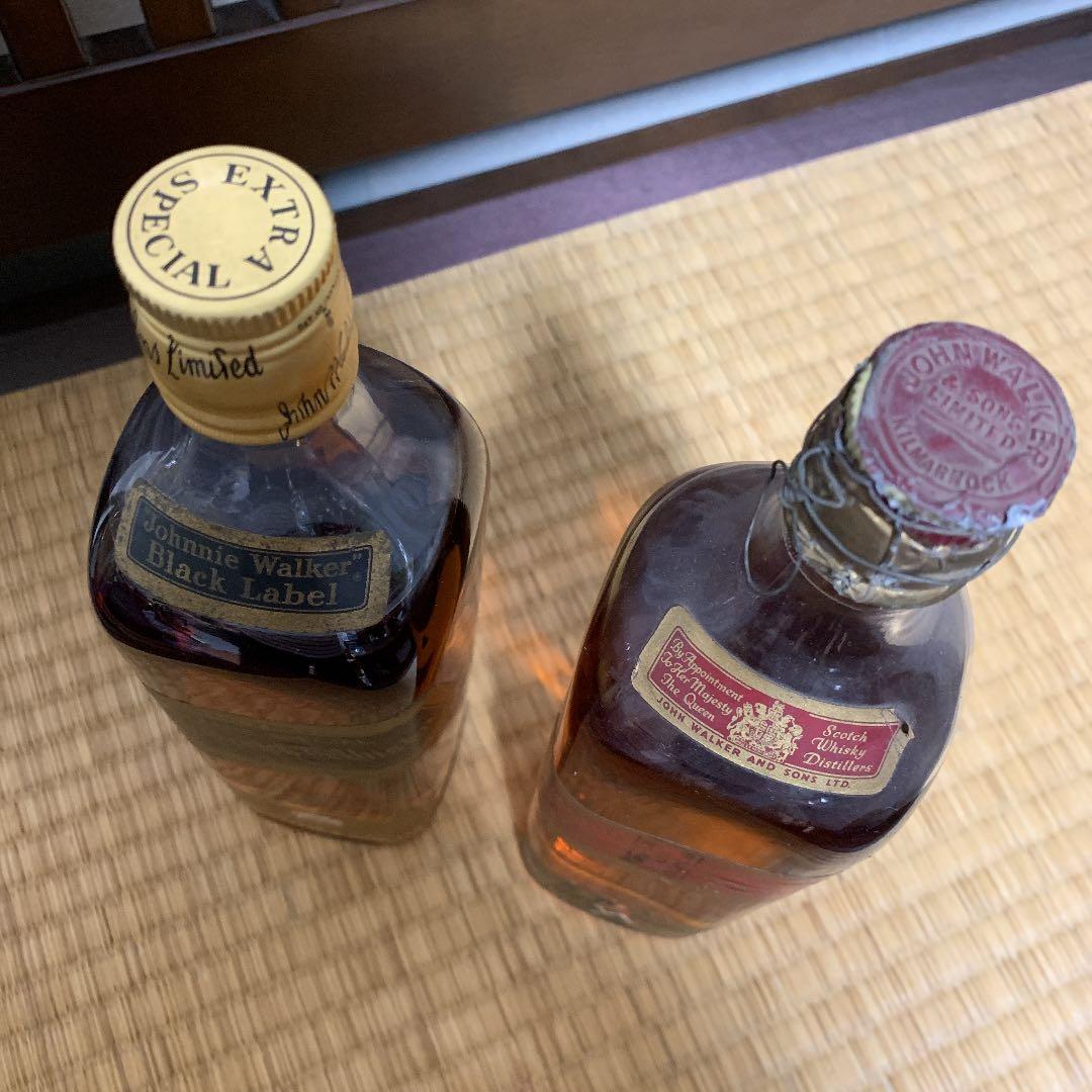 レア ジョニーウォーカー赤と黒