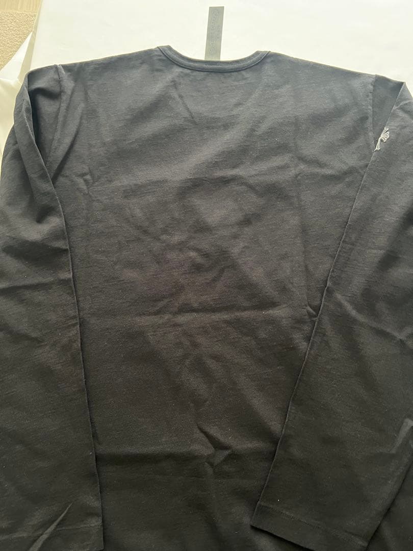 【直営購入・新品】クロムハーツ ワイノット ロングスリーブTシャツ 黒XL