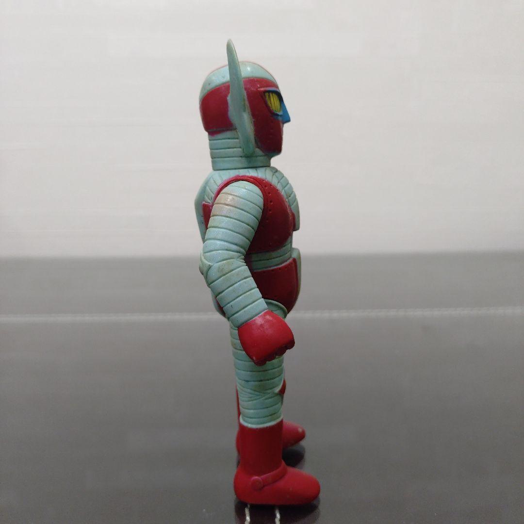 ソフビ　電人ザボーガ－　ブルマァク　当時物　希少　約13センチ