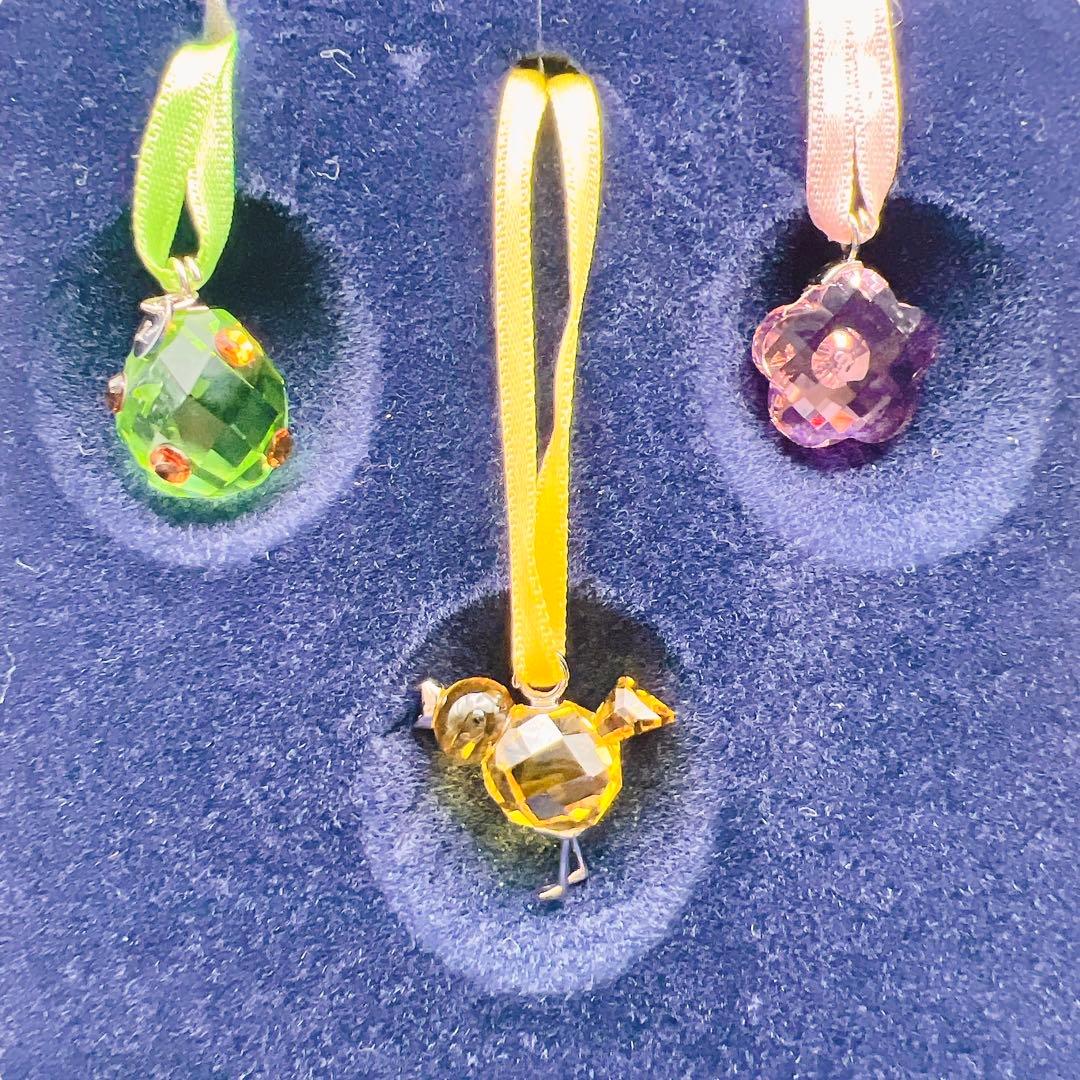 美品 廃盤 SWAROVSKI ハッピーイースター オーナメント 7373