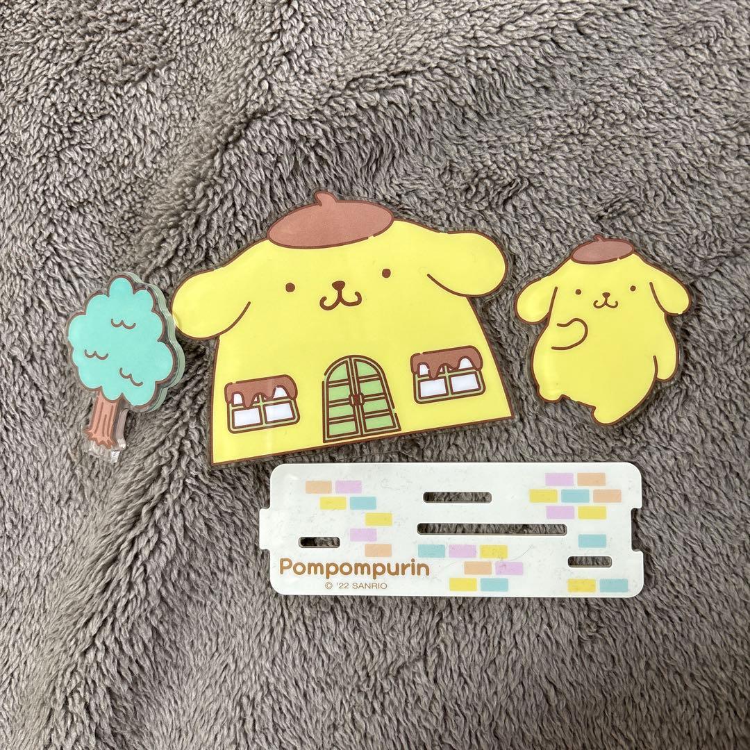 ポムポムプリン ぬいぐるみ キーホルダー アクリルスタンド フィギュア セット