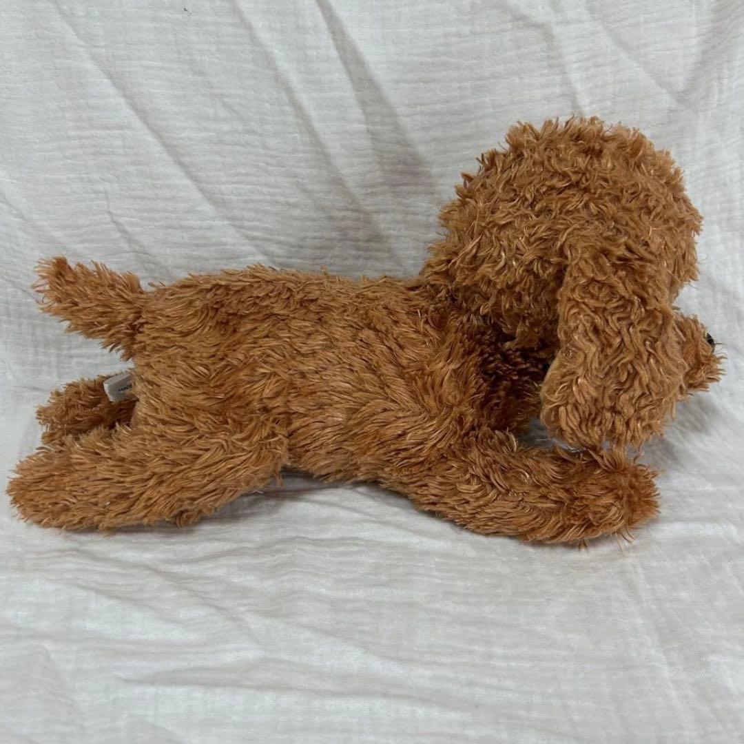 ぬいぐるみの三栄 犬 鈴 昭和レトロ ヴィンテージ オリエンタルトーイ