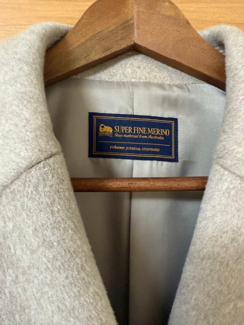 新品　レリューム　スーパーファインビーバー　チェスターコート