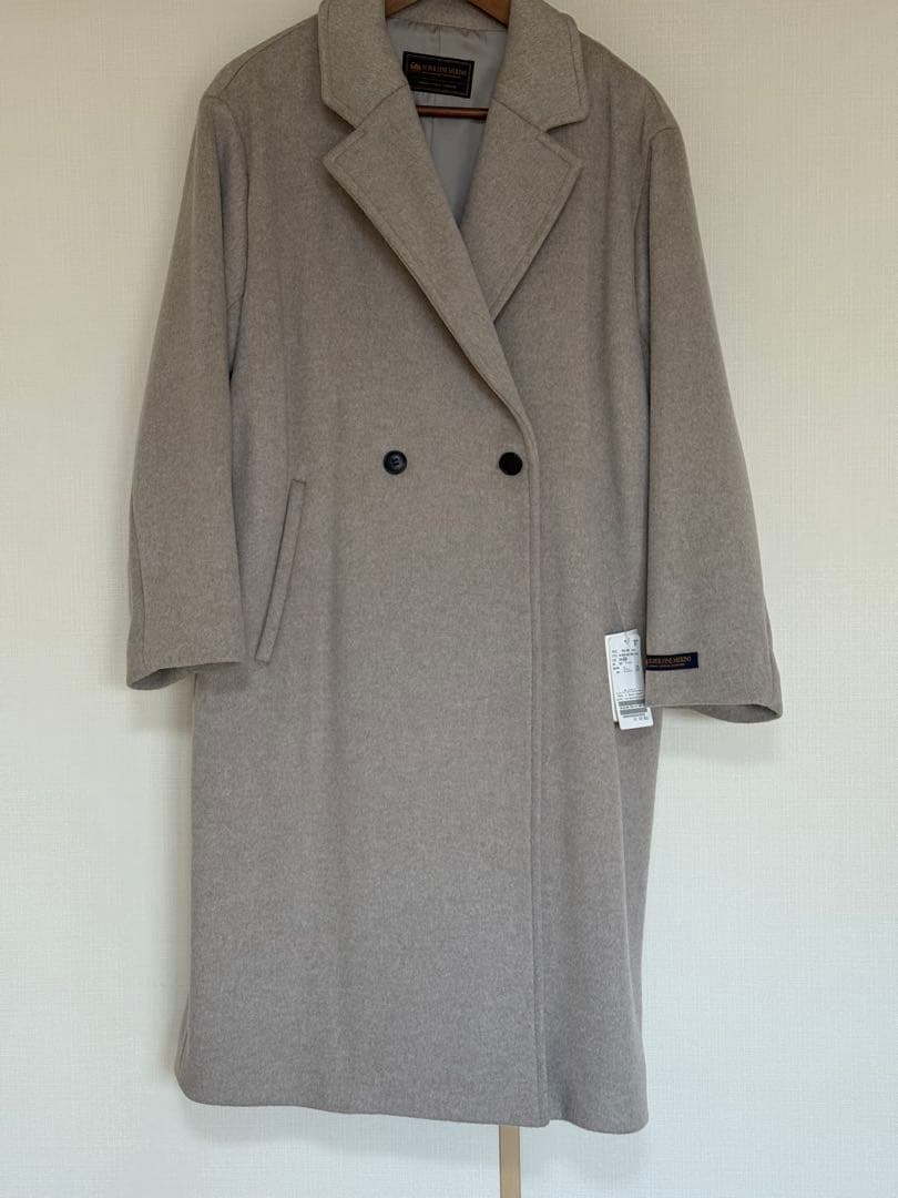 新品　レリューム　スーパーファインビーバー　チェスターコート