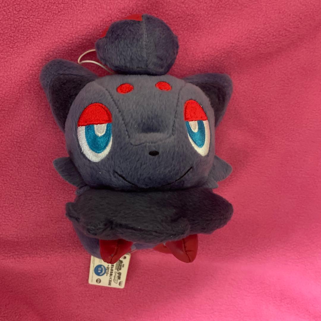 ポケモン　ゾロアーク　ゾロア4点セット　ぬいぐるみ　　タオル　バッグ　ケース