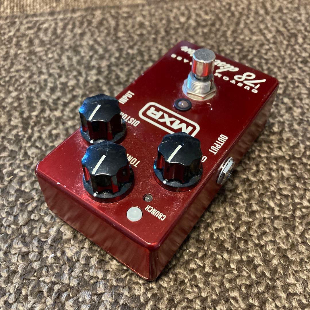 ギター MXR '78 distortion custom badass