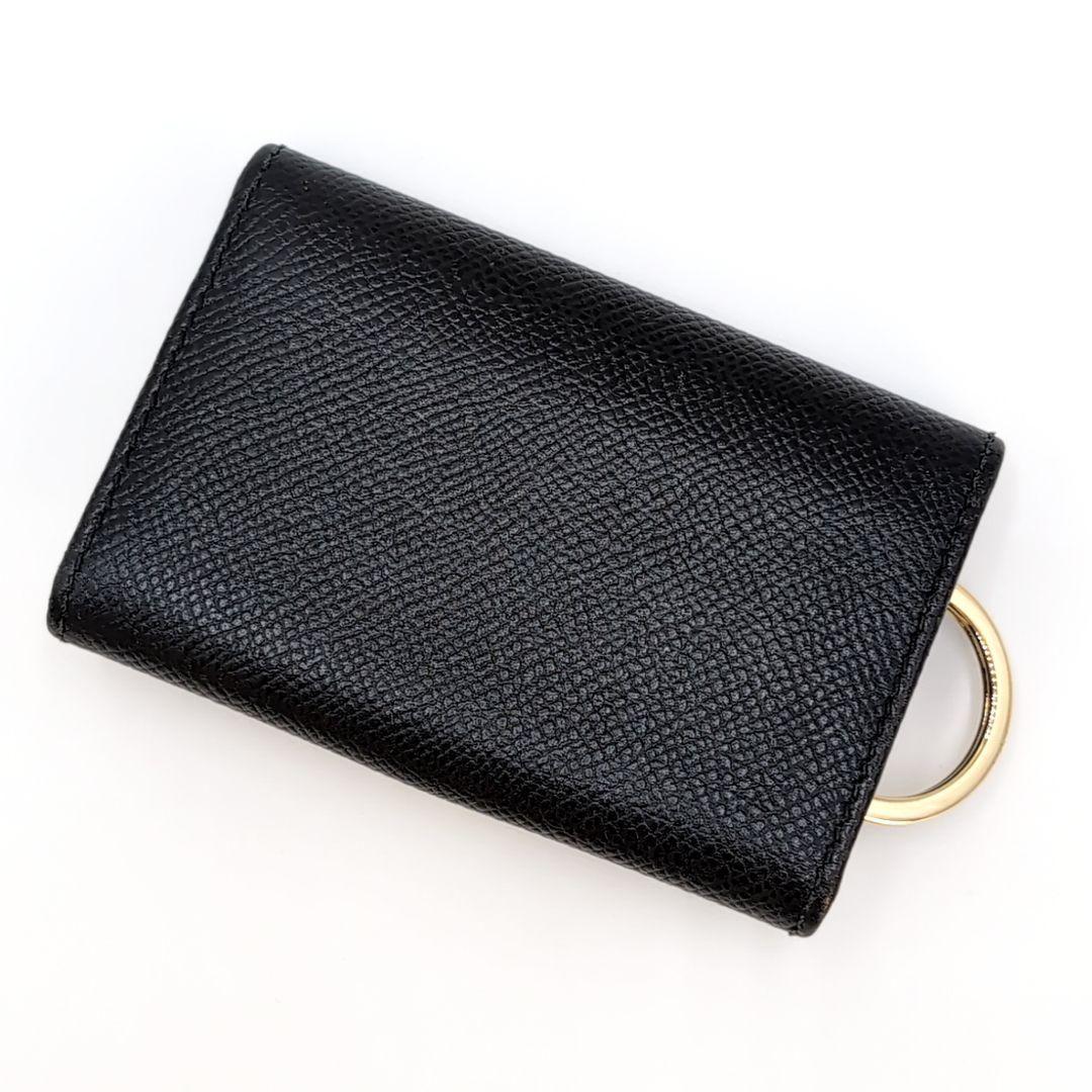 サルヴァトーレフェラガモ　ガンチーニ　6連キーケース　キーリング　ブラック　ネロ