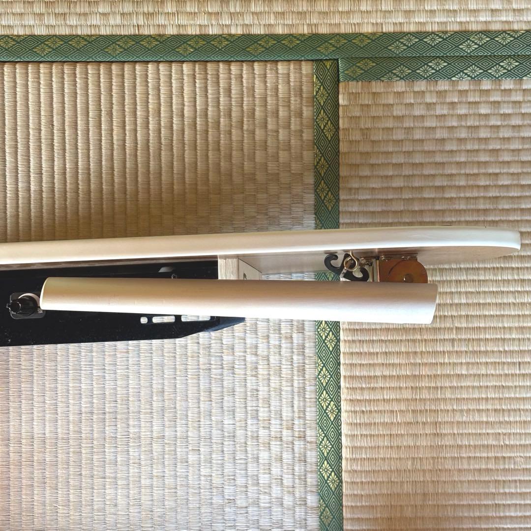 【ニトリ】折れ脚 こたつ ホワイトウォッシュ 楕円