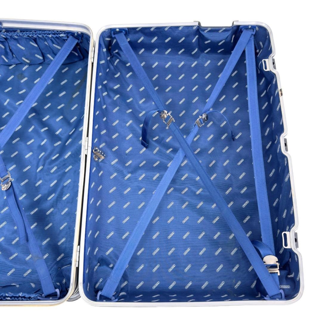 リモワ シルバーインテグラル 82L プルタブ 2+4輪 TSAロックベルト付