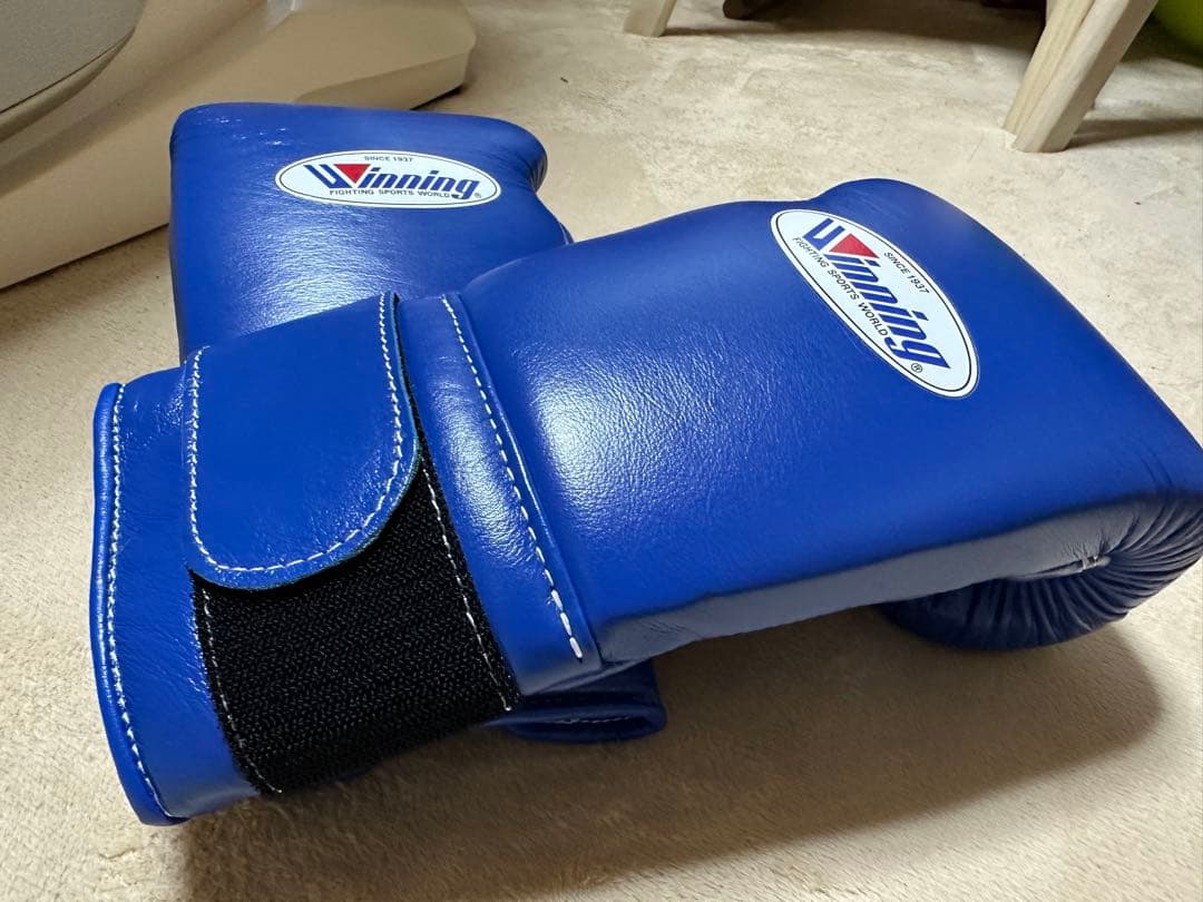 Winning ボクシンググローブ 14 oz 青