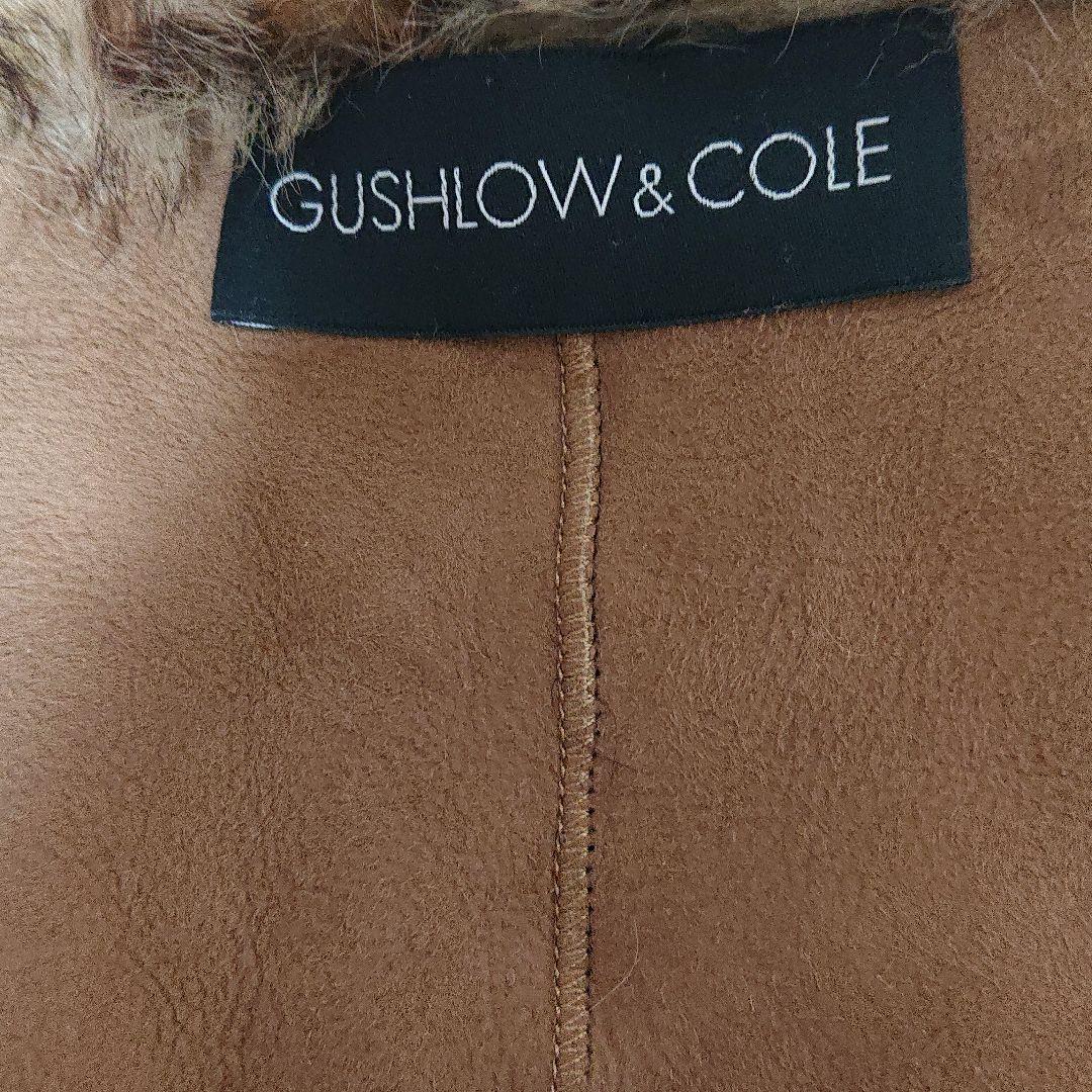 moimoi 羊革 リアルファー ヒョウ柄ショール